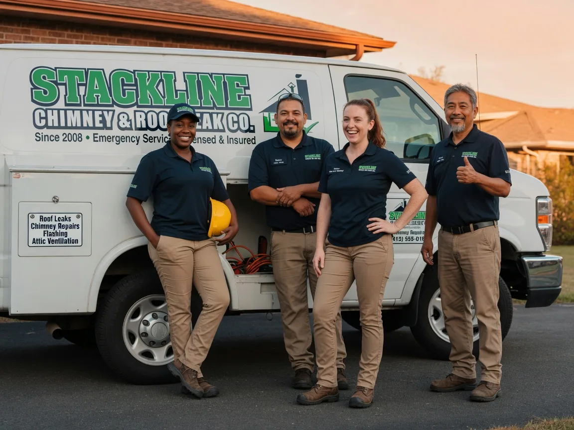 Chimney flashing repair company in North Franklin, CT
